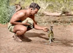 My colorized version of this Shorpy image. View full size.
