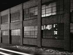 January 1941. "Freedom oil refinery. Freedom, Pennsylvania." Medium format acetate negative by John Vachon for the Farm Security Administration. View full size.